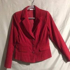 Cato red blazer size 8